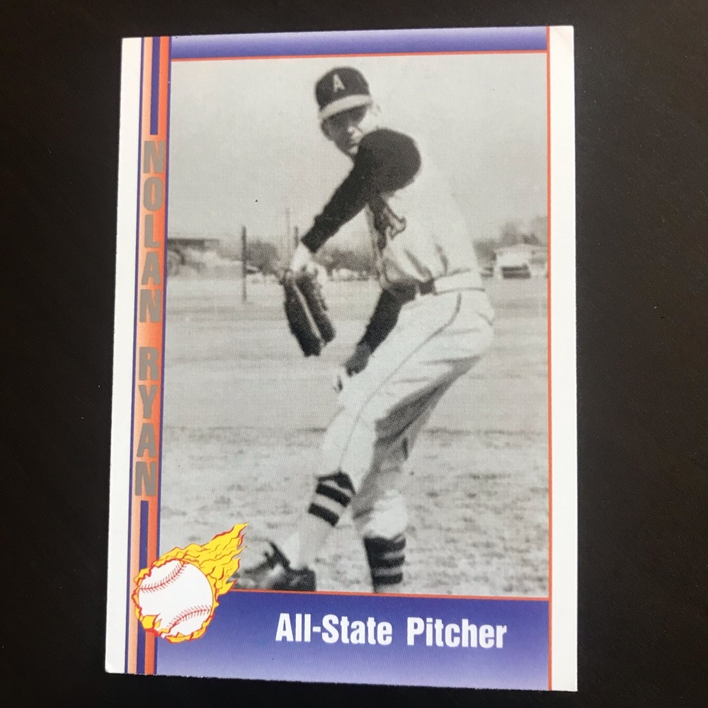 Nolan Ryan Baseball Card